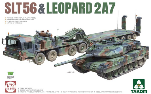 SLT56 & Leopard 2A7 - TAKOM 1/72