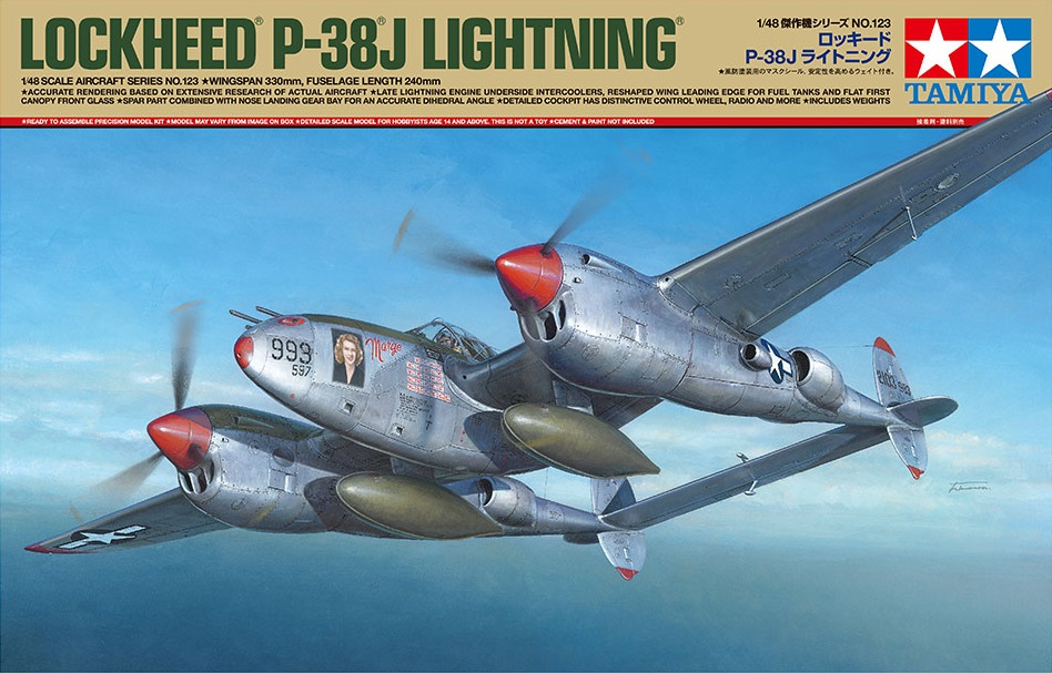 Lockheed P-38J Lightning - TAMIYA 1/48
