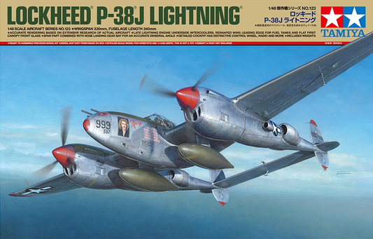 Lockheed P-38J Lightning - TAMIYA 1/48