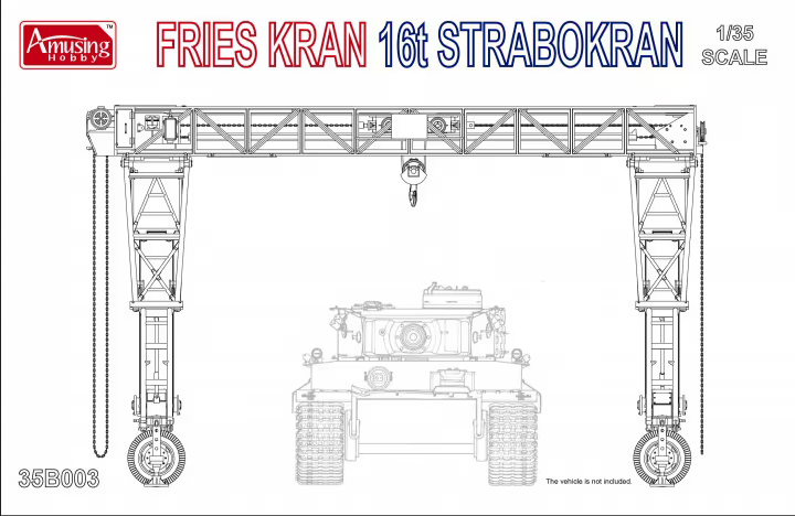 Fries Kran 16t Strabokran - AMUSING HOBBY 1/35