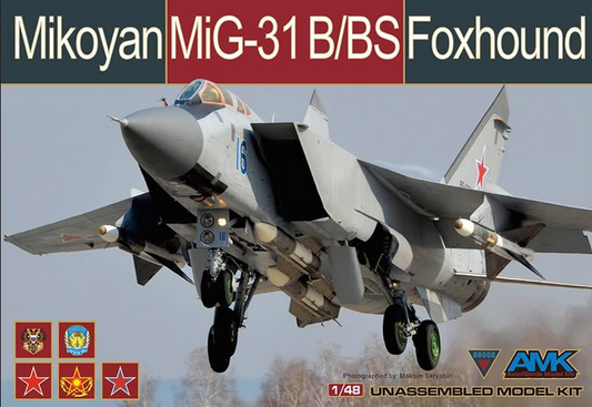 Mikoyan MiG-31 B/BS Foxhound - AMK 1/48