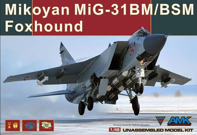 Mikoyan MiG-31 BM/BSM Foxhound - AMK 1/48