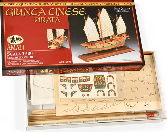 Jonque Pirate Chinoise / Giunca Cinese Pirata - AMATI 1/100