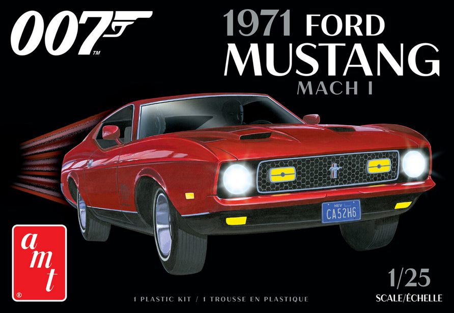 1971 Ford Mustang Mach I - 007 James Bond - AMT 1/25