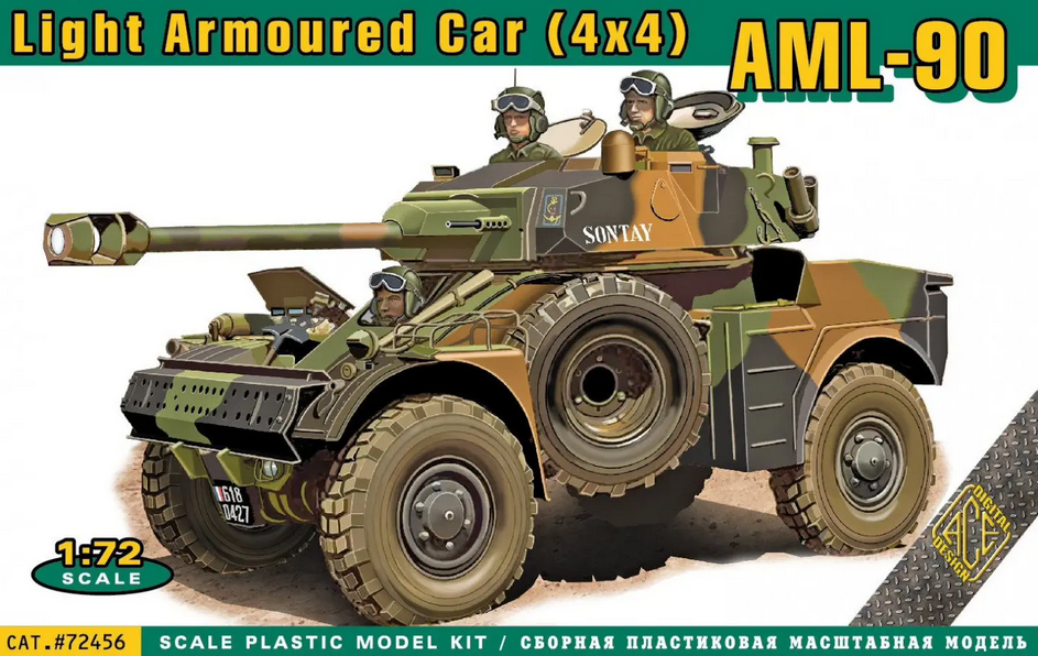 AML-90 Light Armoured Car (4x4) - ACE 1/72