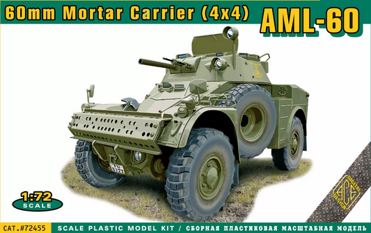Panhard AML-60 60mm Mortar Carrier (4×4) - ACE 1/72