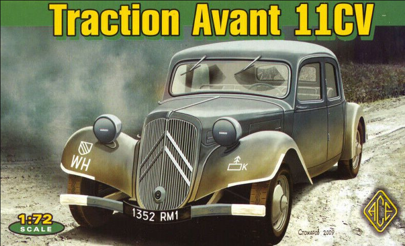 Traction Avant 11CV - ACE 1/72