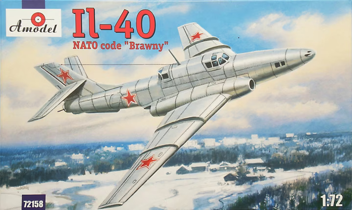 IL-40 Nato code "Brawny" (version 2) - AMODEL 1/72