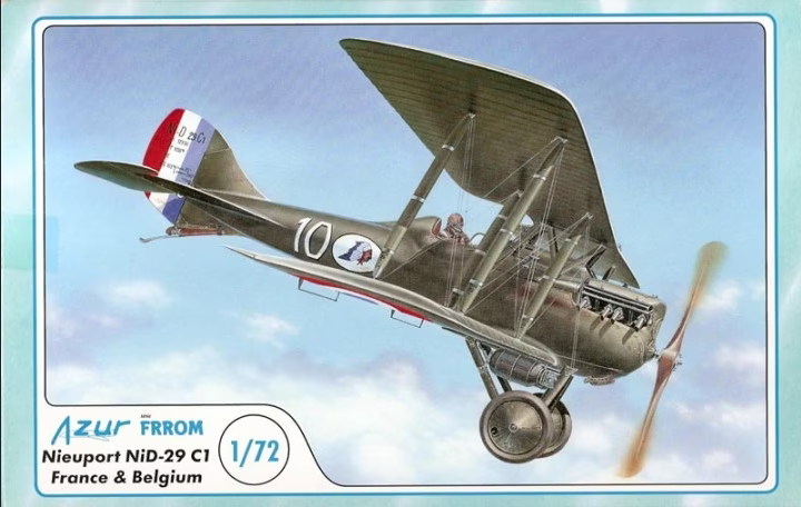 Nieuport NiD-29 C1 France & Belgium - AZUR / FRROM 1/72