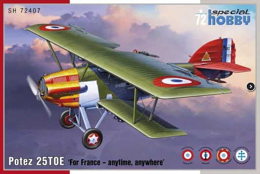 Potez 25 TOE "For France - anytime, anywhere" - SPECIAL HOBBY 1/72