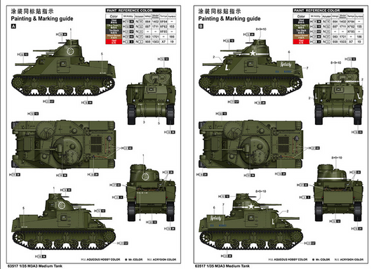 M3A3 Medium Tank - I LOVE KIT 1/35