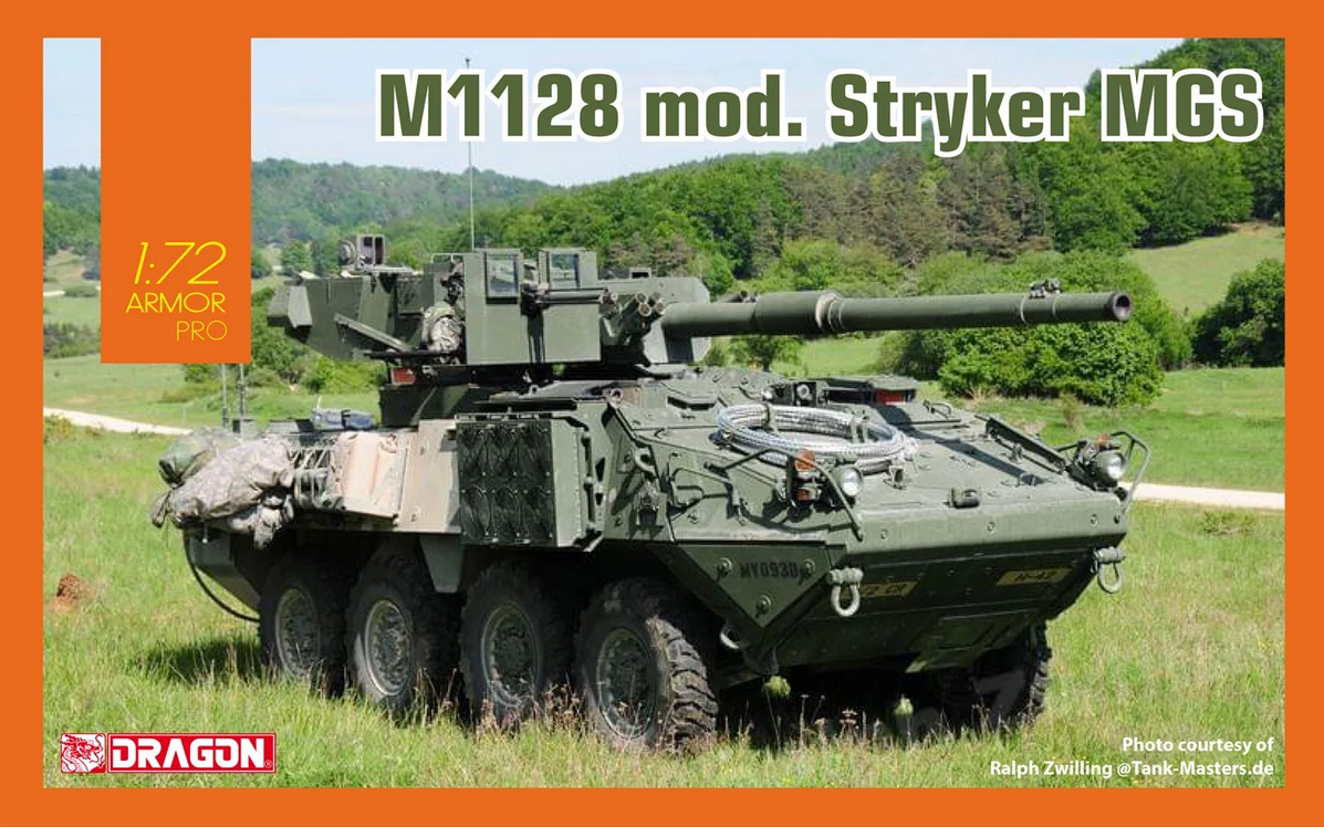 M1128 Mod. Stryker MGS - DRAGON / CYBER HOBBY 1/72
