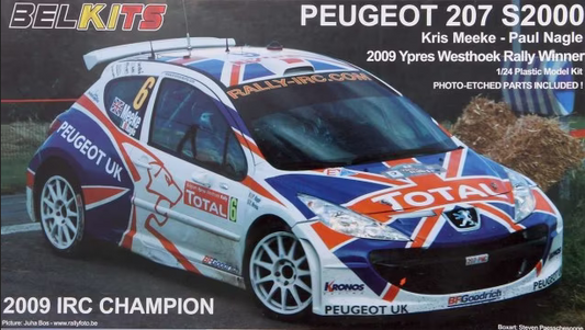 Peugeot 207 S2000 2009 IRC Champion - BELKITS 1/24