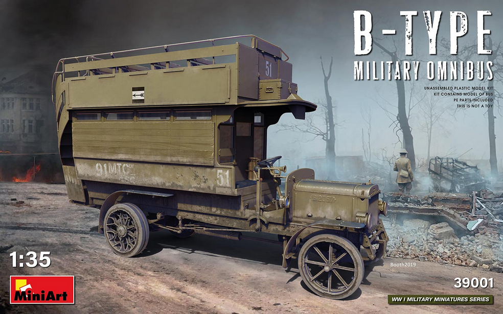B-type Military Omnibus - MINIART 1/35