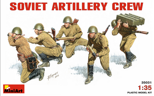 Soviet Artillery Crew - MINIART 1/35