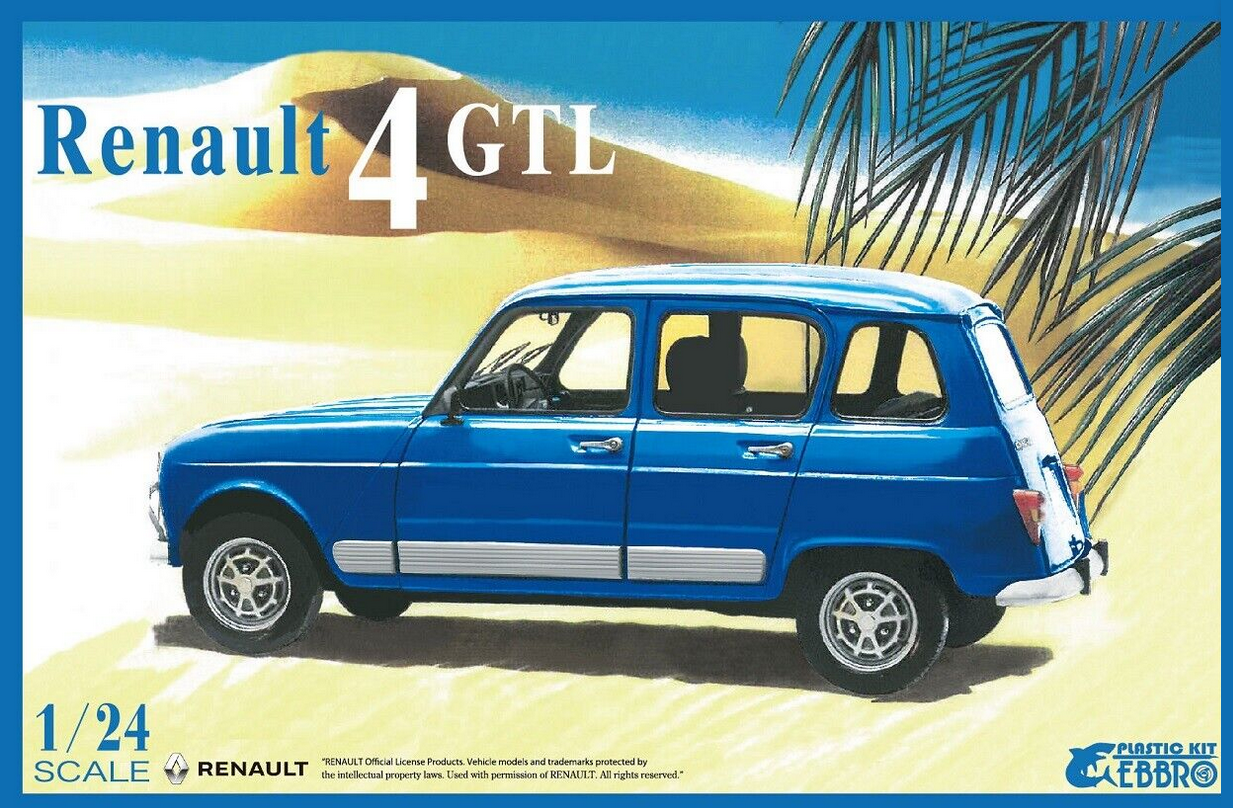Renault 4 GTL - EBBRO 1/24