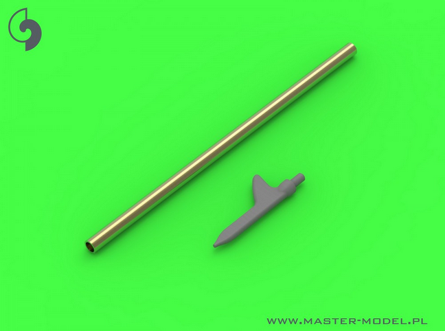 US WWII Pitot Tube - "Shark-fin" type probe (1 pc) - used on P-36, P-39, P-40, P-47, A-36, B-239, T-6, B-25 and more - MASTER MODEL 48-156
