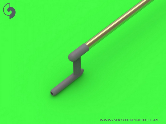US WWII Pitot Tube - "L shape" type probe (1 pc) - use on export vers. of US aircrafts (e.g. P-35, P-36, P-40, T-6, B-339) - MASTER MODEL 48-157