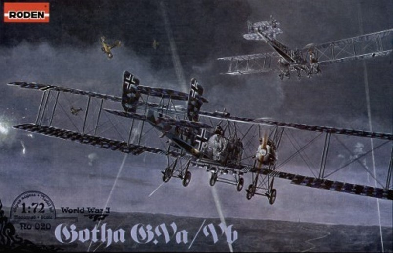 Gotha G.Va / G.Vb - Bombardier Allemand 1918 - RODEN 1/72