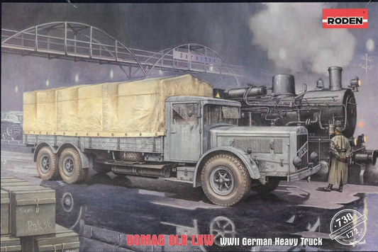 VOMAG 8LR LKW - WWII German Heavy Truck - RODEN 1/72