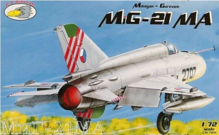 Mig-21 MA - RV AIRCRAFT 1/72