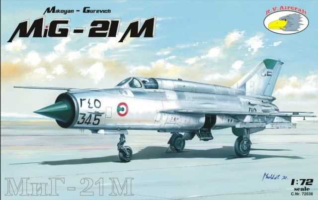 MiG-21M - RV AIRCRAFT 1/72