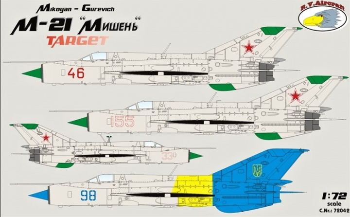 M-21 "Target" - RV AIRCRAFT 1/72