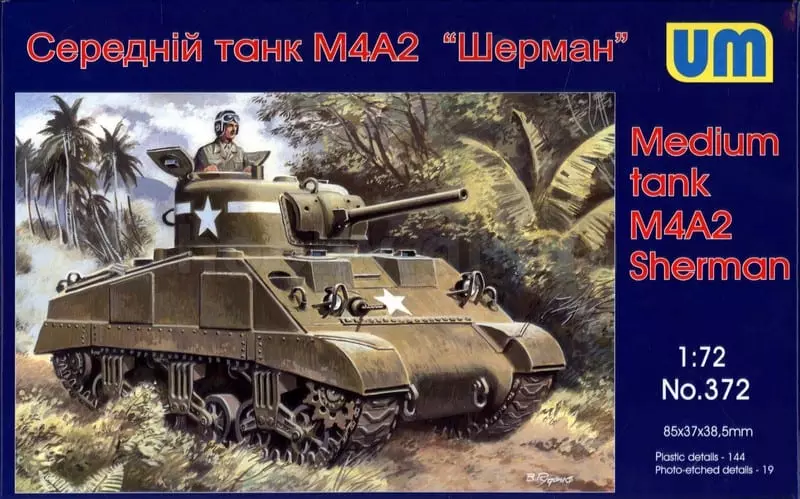 Medium Tank M4A2 Sherman - UM 1/72