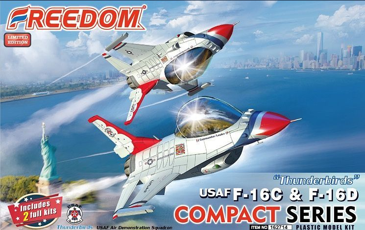 Thunderbirds USAF F-16C & F-16D - FREEDOM Compact Series