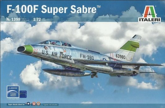F-100F Super Sabre - ITALERI 1/72