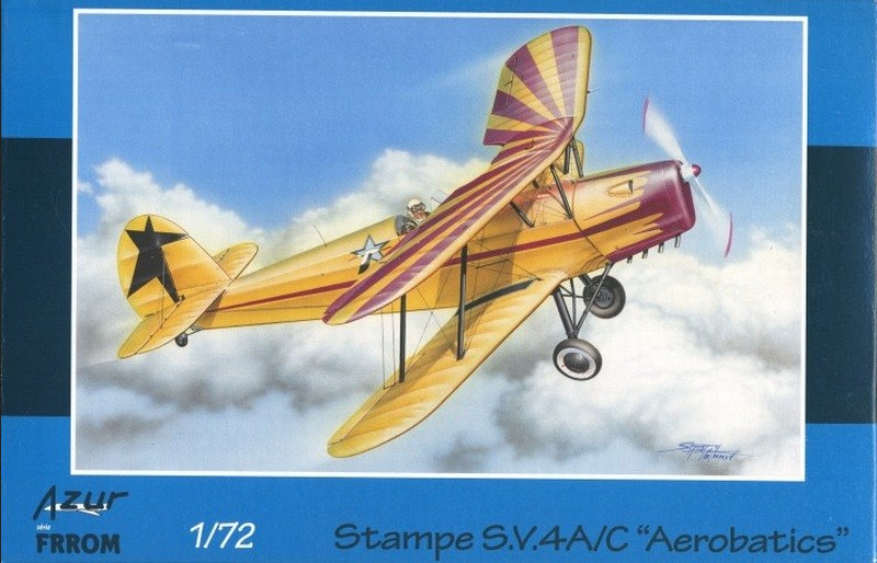 Stampe S.V.4a "Aerobatics" - AZUR FRROM 1/72
