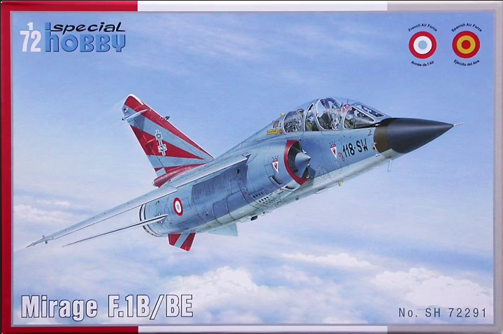 Mirage F.1B/BE - SPECIAL HOBBY 1/72