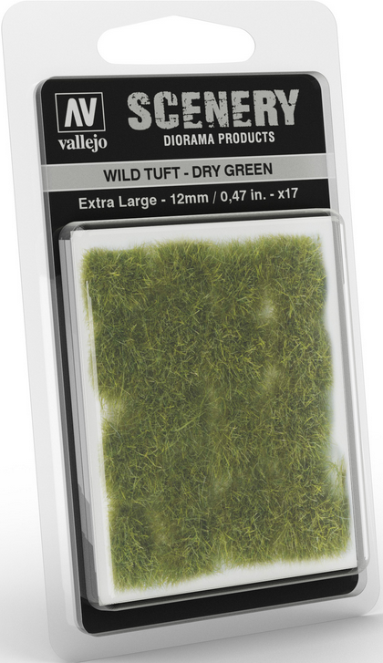 Wild Tuft: Vert Sec / Dry Green - SCENERY / VALLEJO