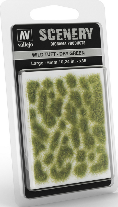 Wild Tuft: Vert Sec / Dry Green - SCENERY / VALLEJO