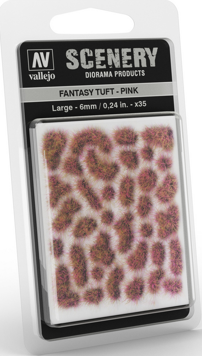 Fantasy Tuft: Rose / Pink - SCENERY / VALLEJO