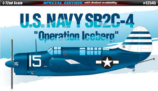 U.S. Navy SB2C-4 "Operation Iceberg" Special Edition - ACADEMY 1/72