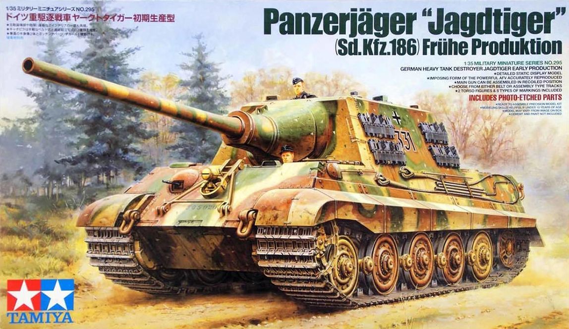 Panzerjäger "Jagdtiger" (Sd.Kfz.186) Frühe Produktion - TAMIYA 1/35