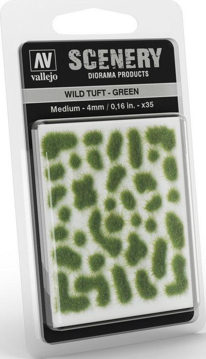 Wild Tuft: Vert / Green - SCENERY / VALLEJO