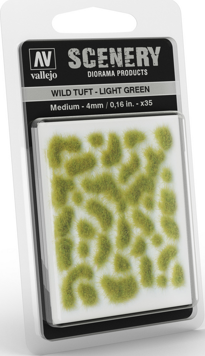 Wild Tuft: Vert Clair / Light Green - SCENERY / VALLEJO