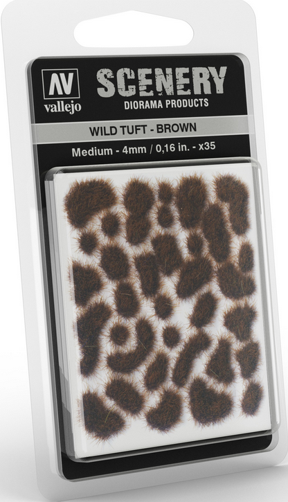 Wild Tuft: Marron / Brown - SCENERY / VALLEJO