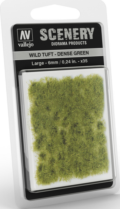 Wild Tuft: Dense Vert / Dense Green - SCENERY / VALLEJO
