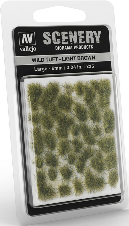Wild Tuft: Brun Clair / Light Brown - SCENERY / VALLEJO