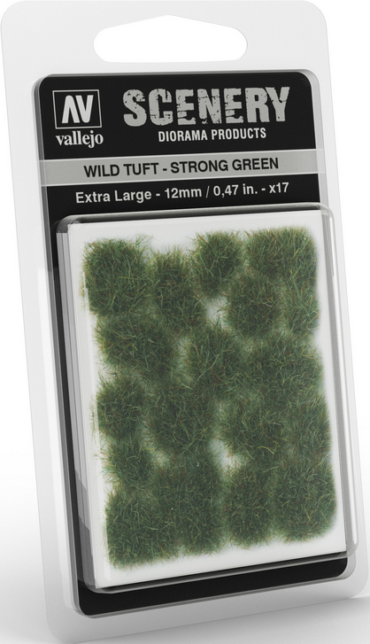 Wild Tuft: Vert Intense / Strong Green - SCENERY / VALLEJO