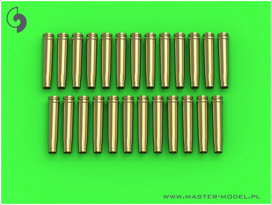 German 2cm ammunition (cal. 20x138B) for Flak 30/38, KwK 30/38 - empty shells (25pcs) - MASTER MODEL GM-35-018