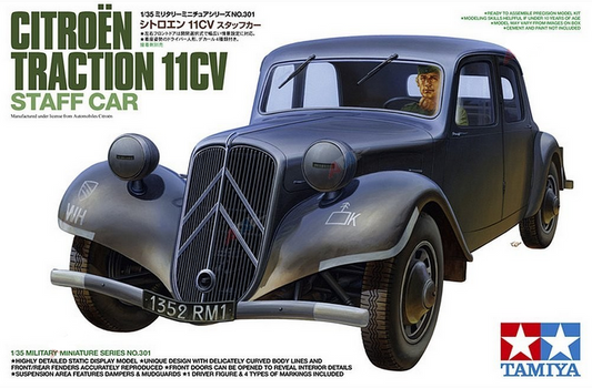 Citroën Traction 11CV Staff Car - TAMIYA 1/35