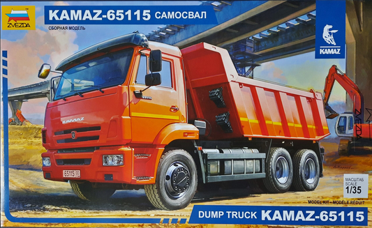 Dump Truck KAMAZ-65115 - ZVEZDA 1/35