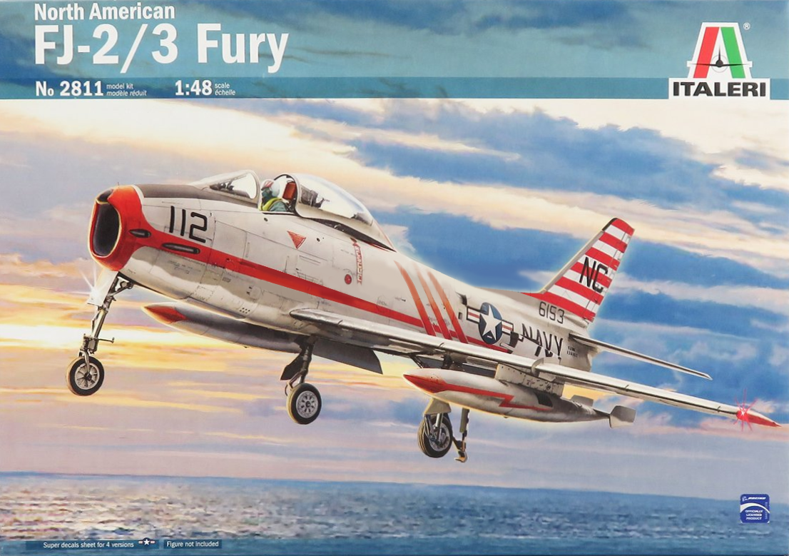 North American FJ-2/3 Fury - ITALERI 1/48