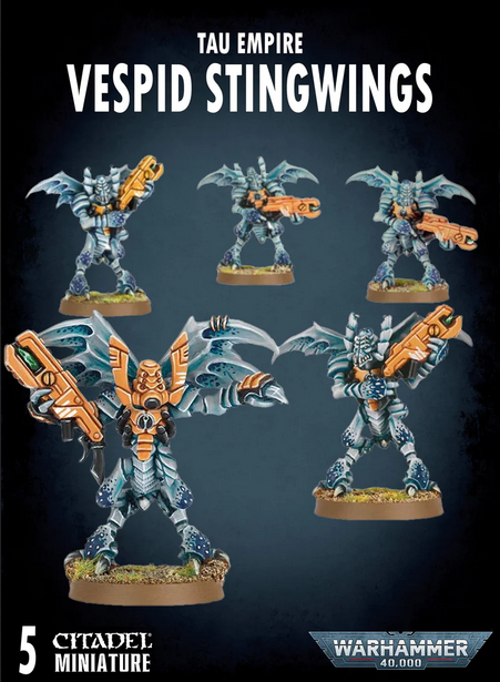Vespid Stingwings / Frelons Vespides - Tau Empire - Warhammer 40.000 / Citadel