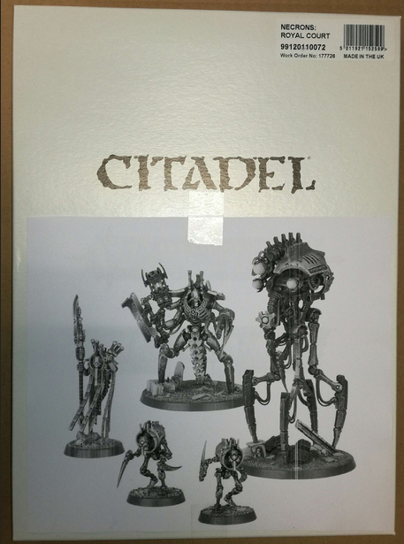Cour Royale - Necrons - Warhammer 40.000 / Citadel