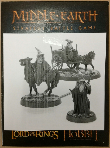 Gandalf le Gris à pied, monté et sur charrette - The Lord of The Rings - Middle Earth / Citadel